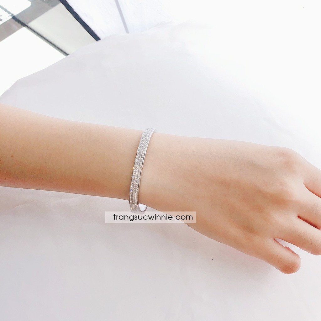 Vòng tay nữ titan Diamond Line B