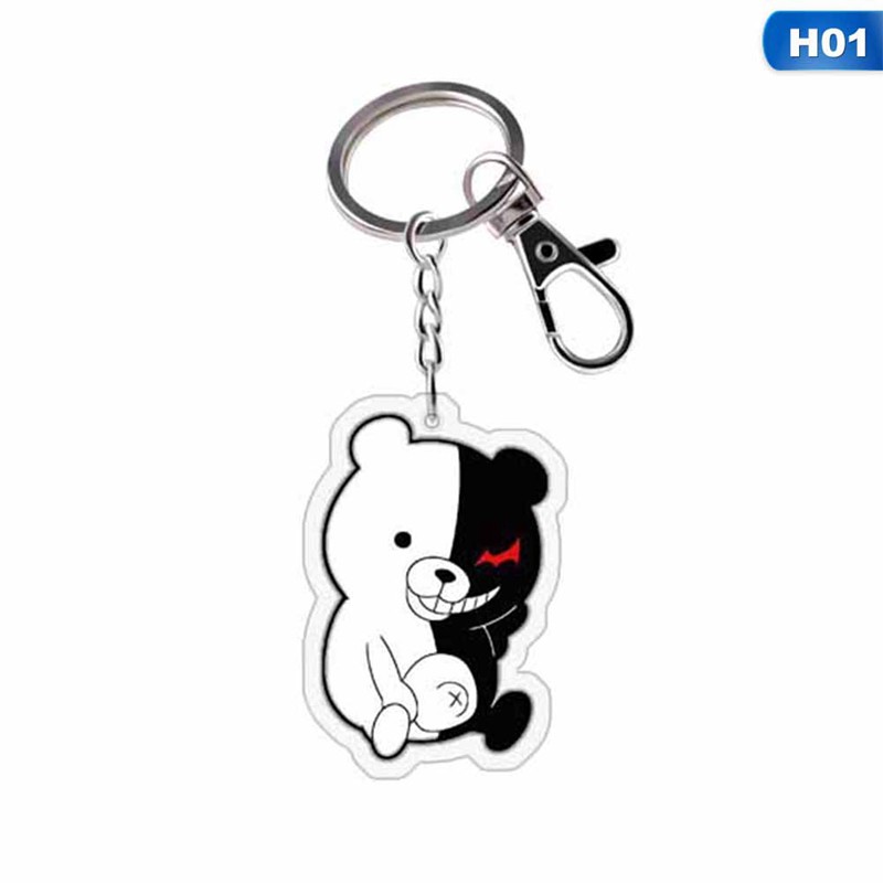 Móc Khóa Acrylic Họa Tiết Phim Anime Danganronpa Komaeda Nagito Dễ Thương