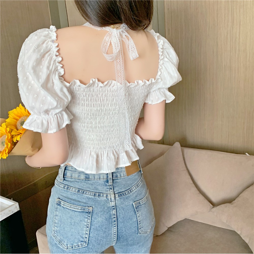 Áo Kiểu Tay Phồng Thời Trang Mùa Hè 2021 Quyến Rũ Cho Nữ | BigBuy360 - bigbuy360.vn