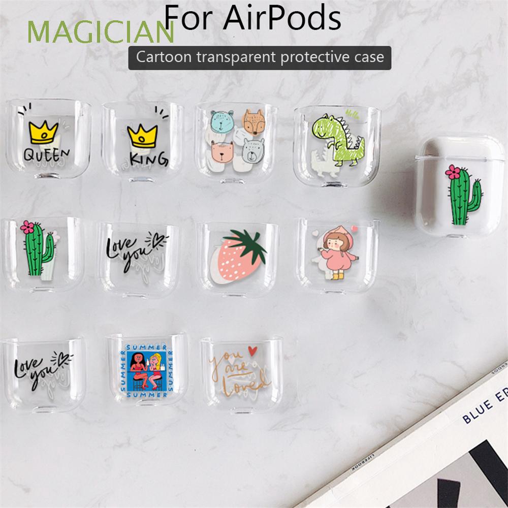 Hộp cứng trong suốt bảo vệ tai nghe Apple Airpods 1 2