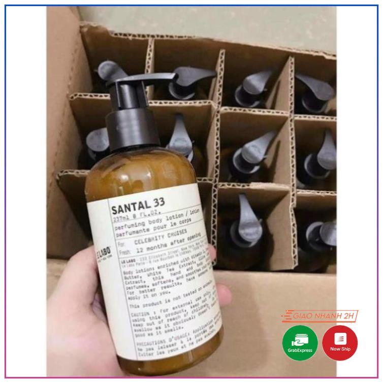 SỮA TẮM NƯỚC HOA LE LABO SANTAL 33 chai 330ml