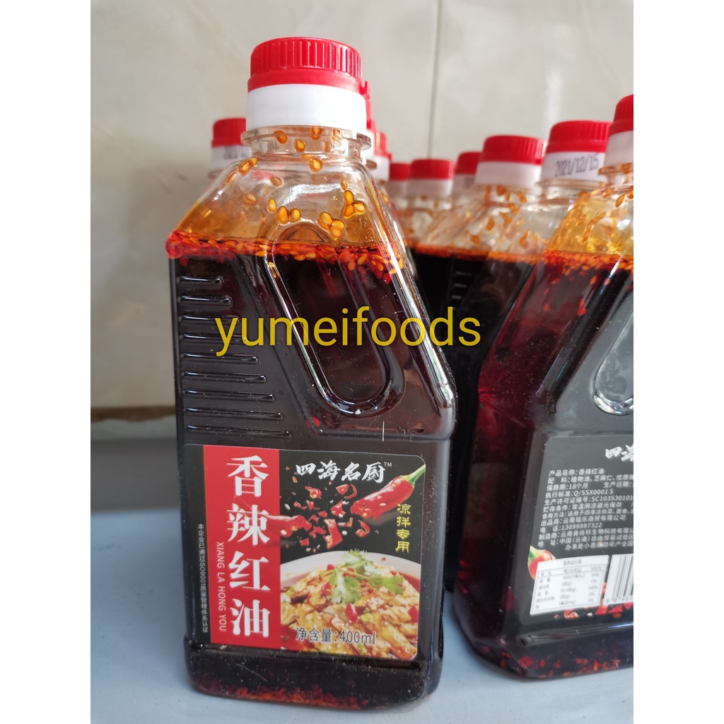 Dầu Ớt làm Bún Macao chai 400ml - Xào Món Ướp Nướng đều được