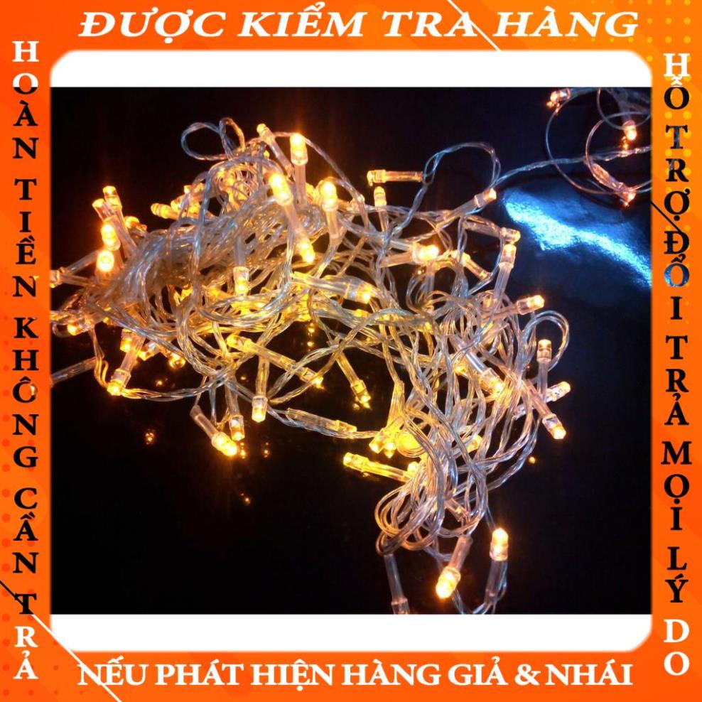 Dây đèn led trang trí không chớp màu vàng nắng (Fairy Light), Christmas Light xdothe