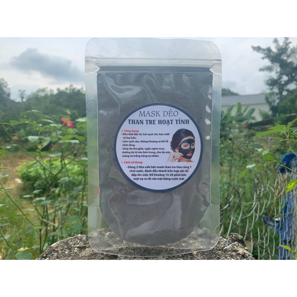 mặt nạ dẻo than tre sản phẩm hanmade