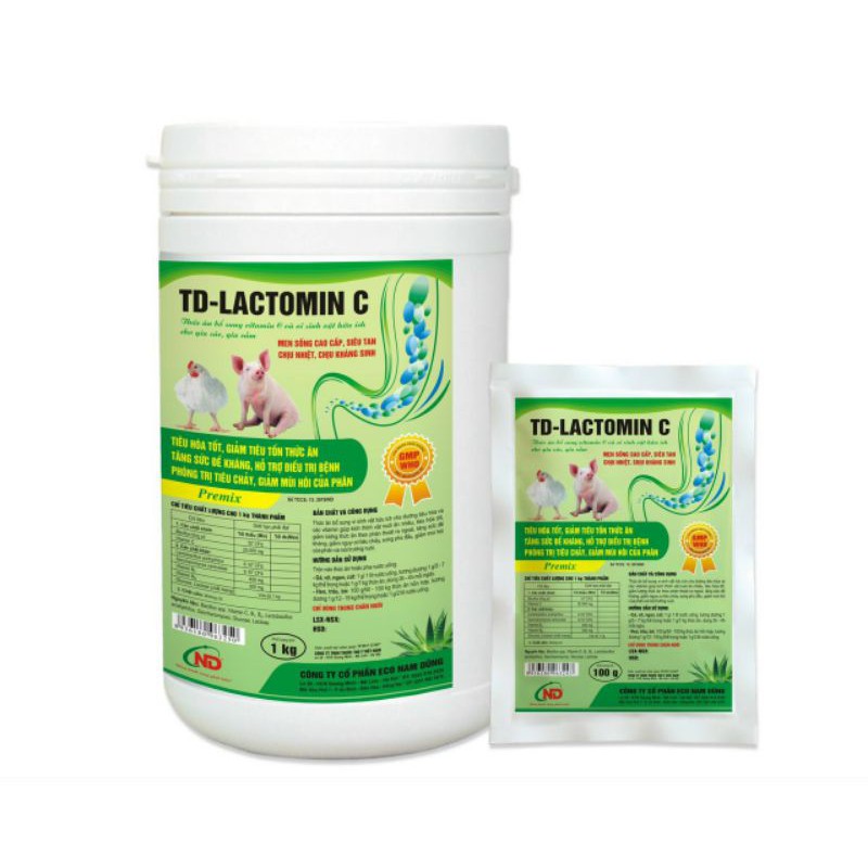 TD Lactomin gói 1kg m.en sống, chịu nhiệt, chịu k.há.ng s.i.nh