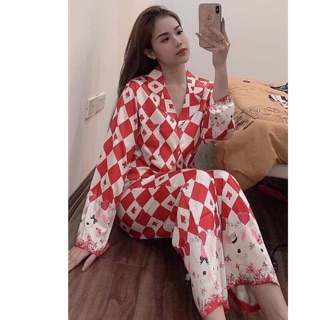 Bộ lụa satin lá bài