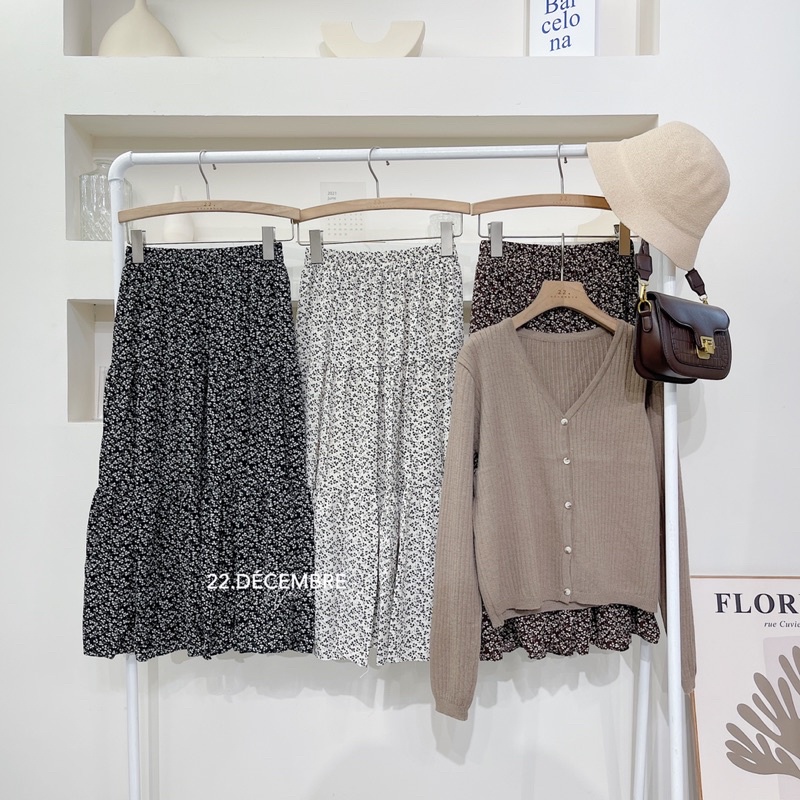 Chân váy 3 tầng hoa nhí | BigBuy360 - bigbuy360.vn