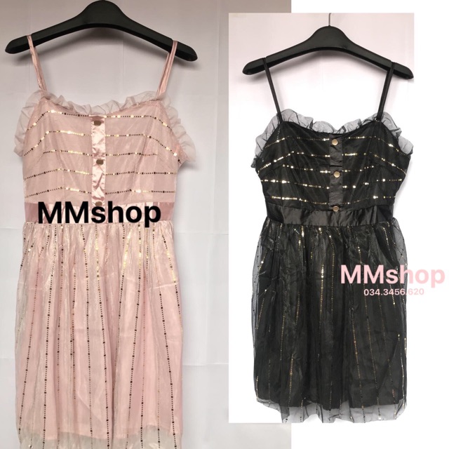 - (Ảnh thật) Đầm tiểu thư cao cấp Hàn Quốc ren mềm lấp lánh kim sa, sang trọng, mát mẻ, quyến rũ
