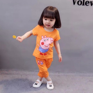 Bộ quần áo peppa pig