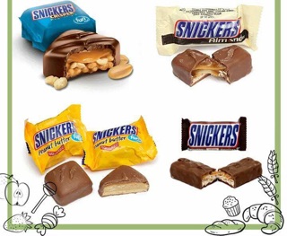 Kẹo socola SNICKERS MIX 4 VỊ FUNSIZE MỸ(994,8g)