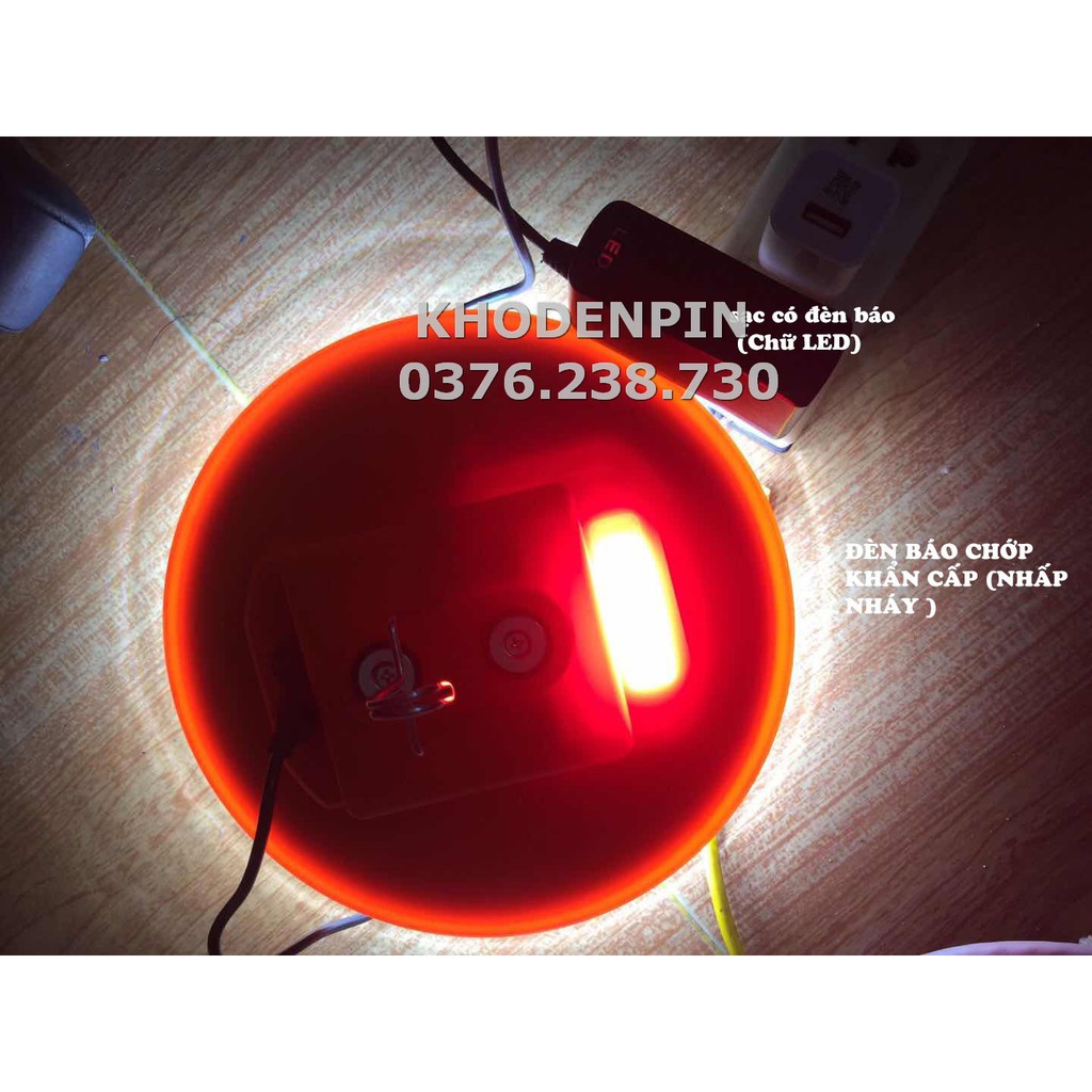 (HÀNG CAO CẤP) Bóng đèn tích điện 8h-10h  loại 200w – 250w sạc tích điện LED có móc treo , bóng tỏa sáng rộng