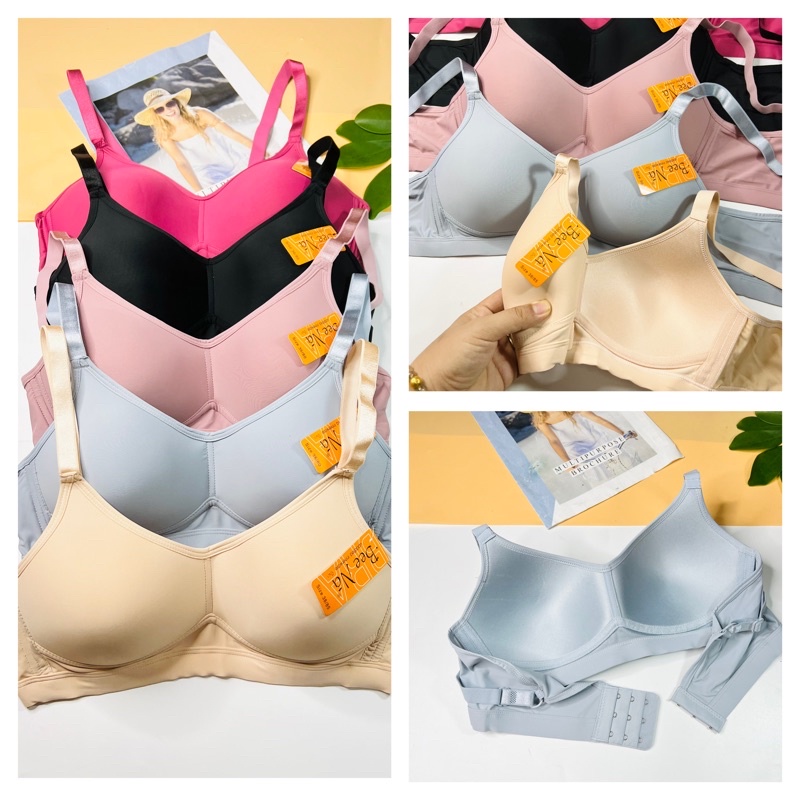 Áo ngực không gọng bigsize chống xệ cao cấp Thái Lan A26 đệm mỏng cup c size 36 đến size 40