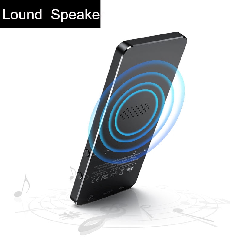 New Version X2 Bluetooth MP3 Music Player with touch screen and built-in 16GB HiFi  Portable walkman with Radio /FM/ Record