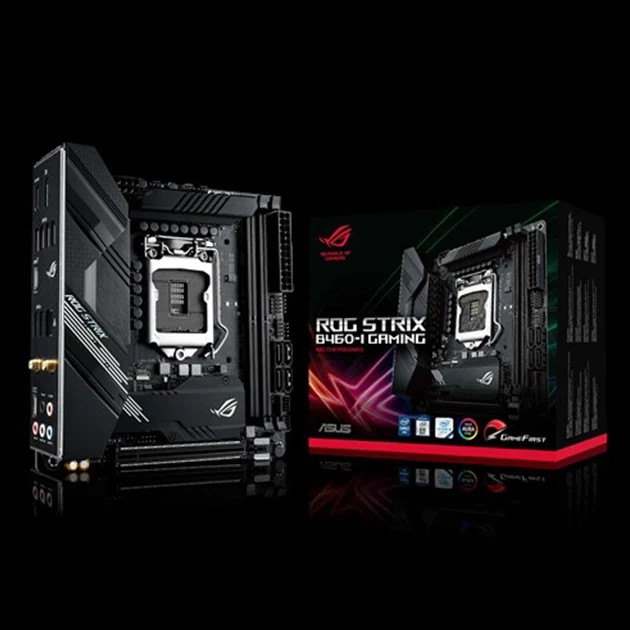  Mainboard ASUS ROG STRIX B460-I GAMING (Intel B460, Socket 1200, Mini-ITX, 2 khe Ram D | BigBuy360 - bigbuy360.vn