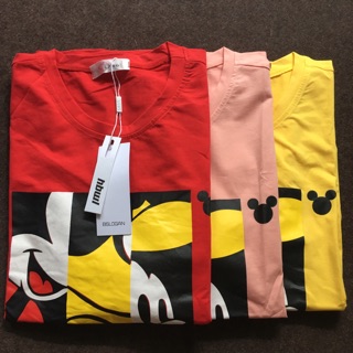 <THANH LÝ NGHỈ BÁN> Áo thun Mickey form rộng