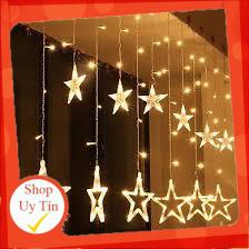 Combo 2 bộ đèn mành hình ngôi sao