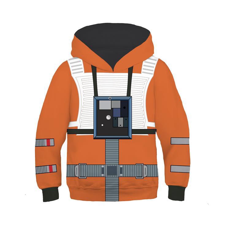 Áo Hoodie In Hình 3d Nhân Vật Phim Star Wars