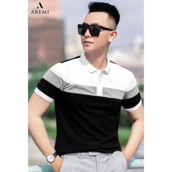 Áo Thun POLO Nam Tay Ngắn Thêu Logo AREMI Cao Cấp Thoáng Mát Co Dãn Tốt ARPL05