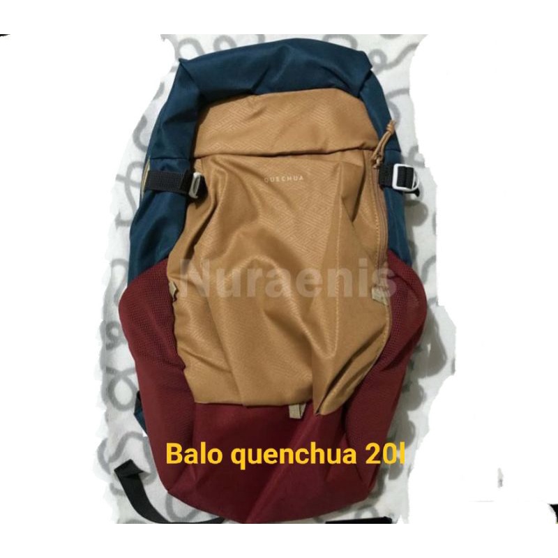 Balo Quechua 20 lít siêu nhẹ, siêu bền ( chính hãng)