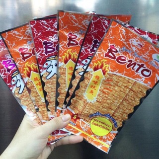 Mực bento loại to thái Lan 20k1 gói to 20gr