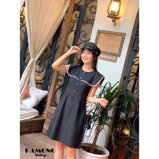 ĐẦM CỔ THUỶ THỦ VIỀN REN.
