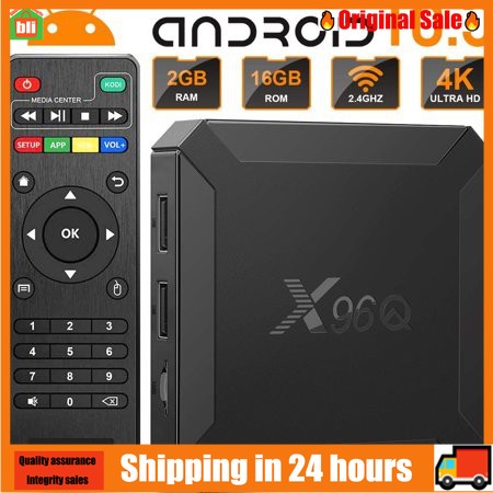 🏡Tv Box 96q Android 2gb + 16gb x96 mini tx3 mini kodi Chất Lượng Cao