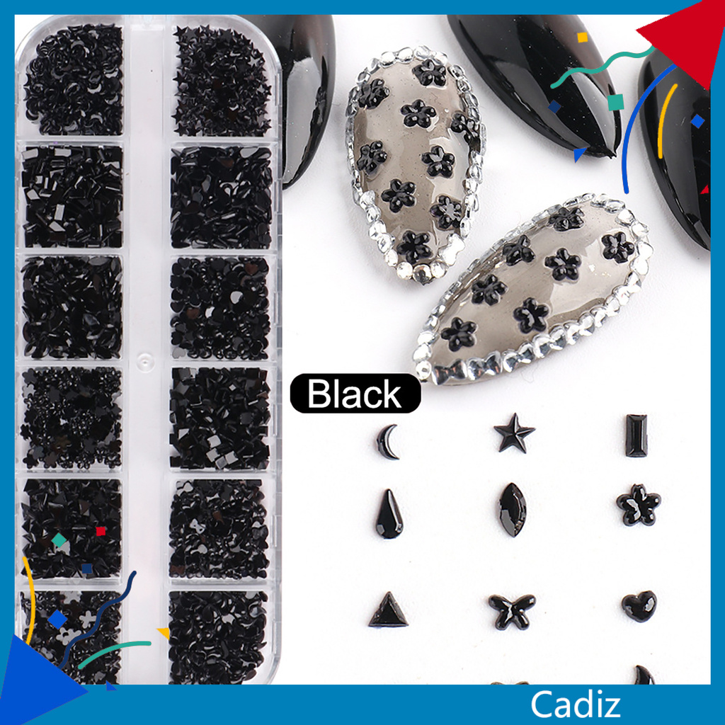 [Hàng mới về] Hộp Hạt Kim Tuyến Lấp Lánh Trang Trí Móng Tay Nghệ Thuật