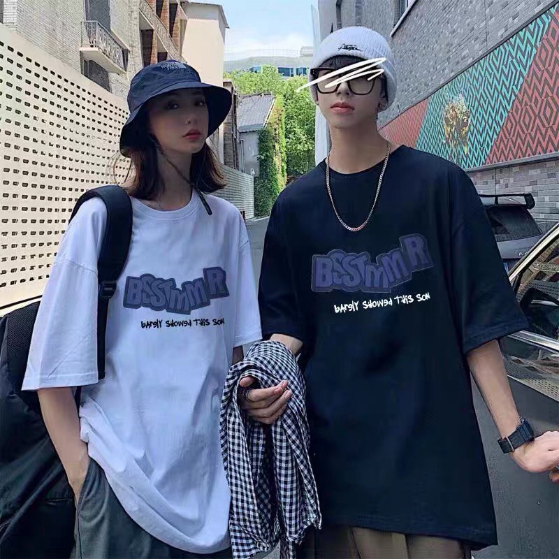 CICIDREAM - Áo thun tay lỡ dáng rộng  unisex dưới 65kg - BSSTMMR❤️❤️, áo thun from rộng giấu quần