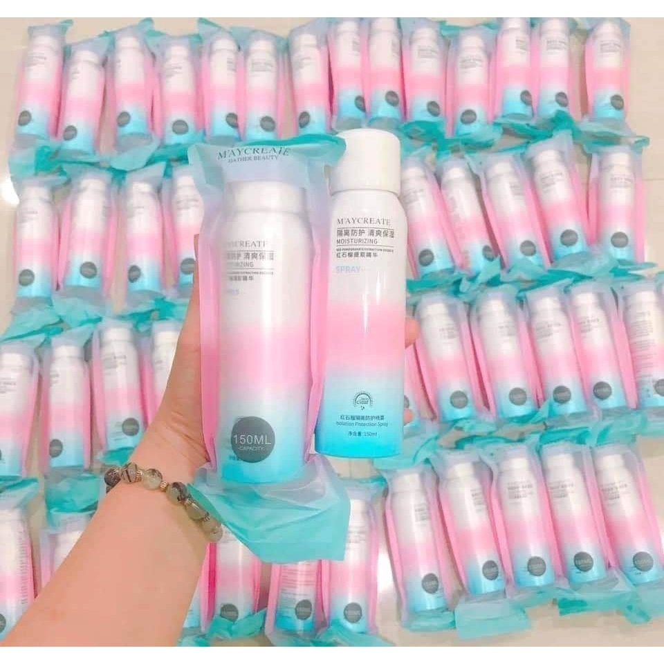 XỊT MAKEUP GATHER BEAUTY SPRAY MAYCREATE, ORANOT 150ML | BigBuy360 - bigbuy360.vn