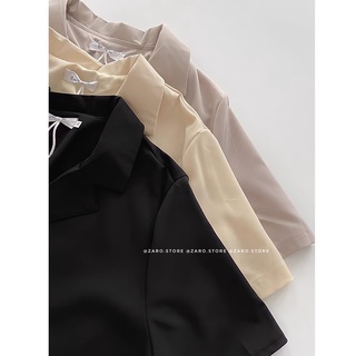 Áo blazer ngắn tay