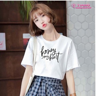 Áo thun nữ tay lỡ xẻ tà xt-002 - dễ phối trang phục - nlf unisex fashion