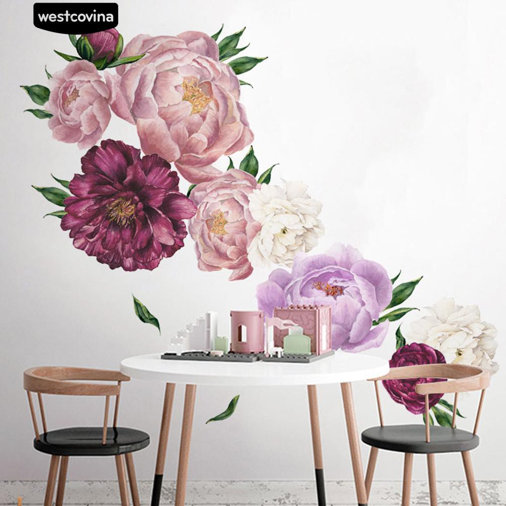 Sticker dán tường hình bông hoa