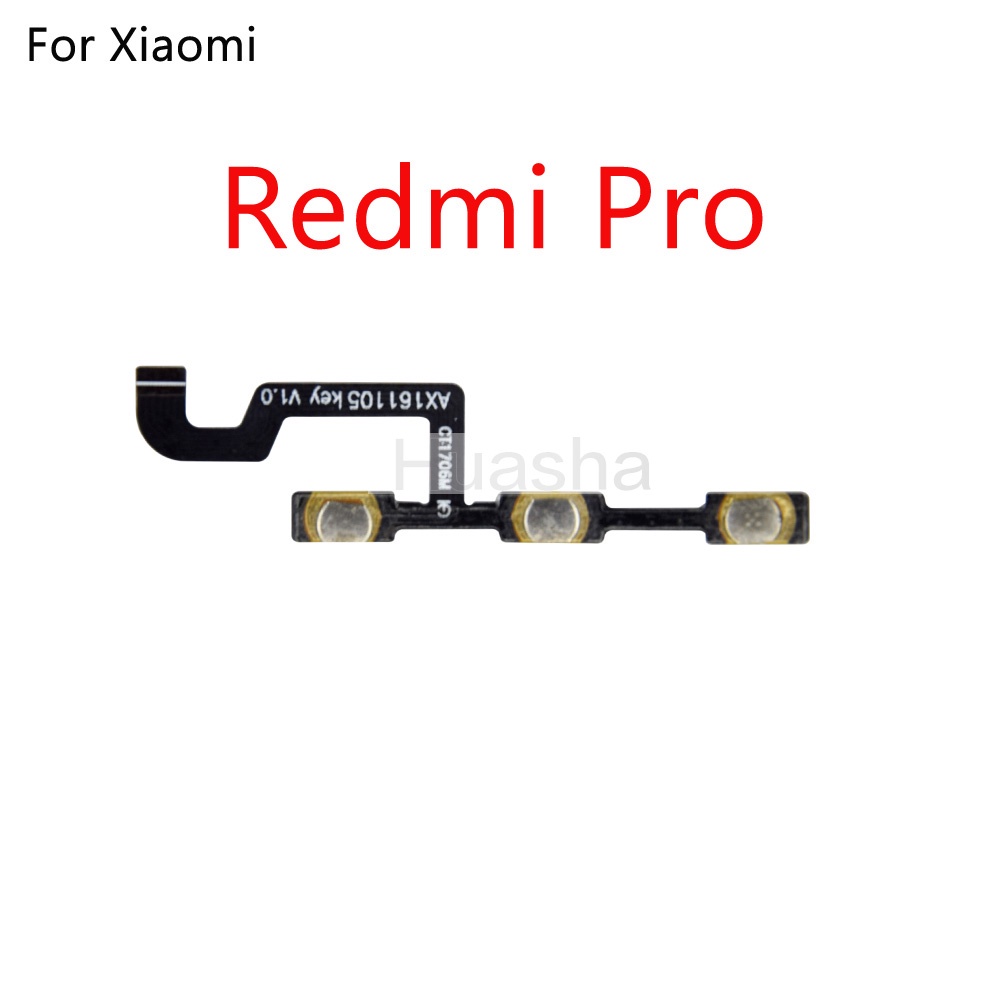 Cáp Nút Âm Lượng Cao Cấp Cho Xiaomi Redmi 8 7 6 Pro 7A Note 6 7 8 Pro