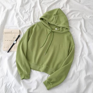 Áo hoodie nỉ trơn basic