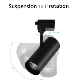 Đèn rọi ray COB cao cấp công suất 20W