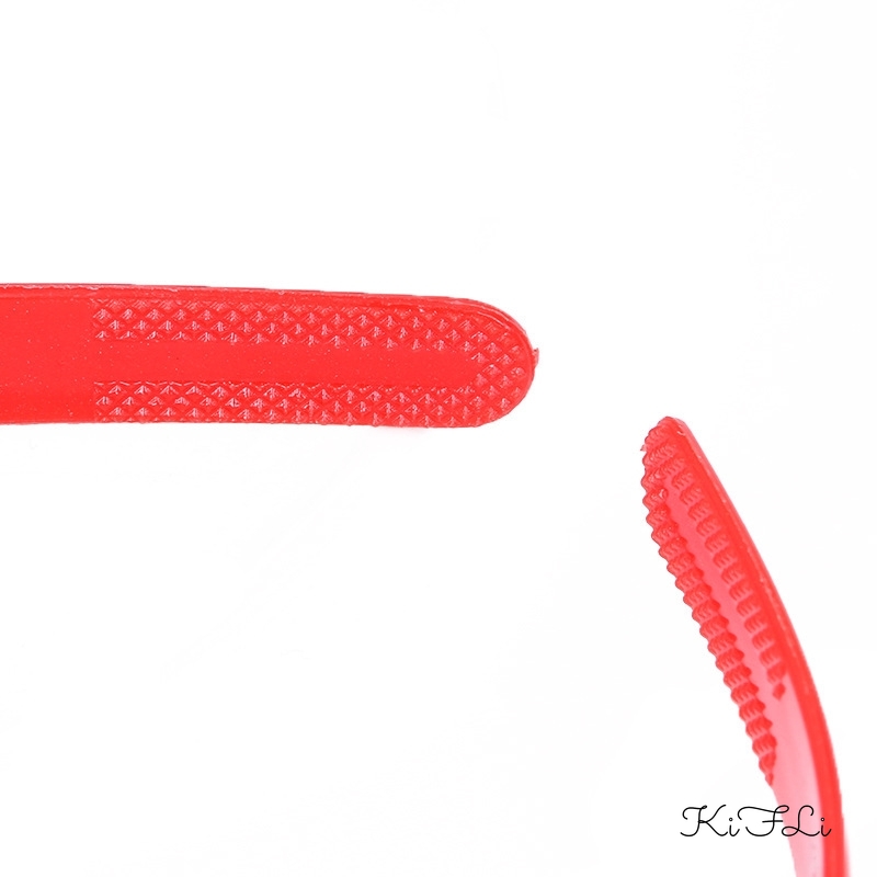 Dây Buộc Tóc Nhựa Màu Kẹo Ngọt Rộng 0.8 &quot;Cho Nữ KiFli