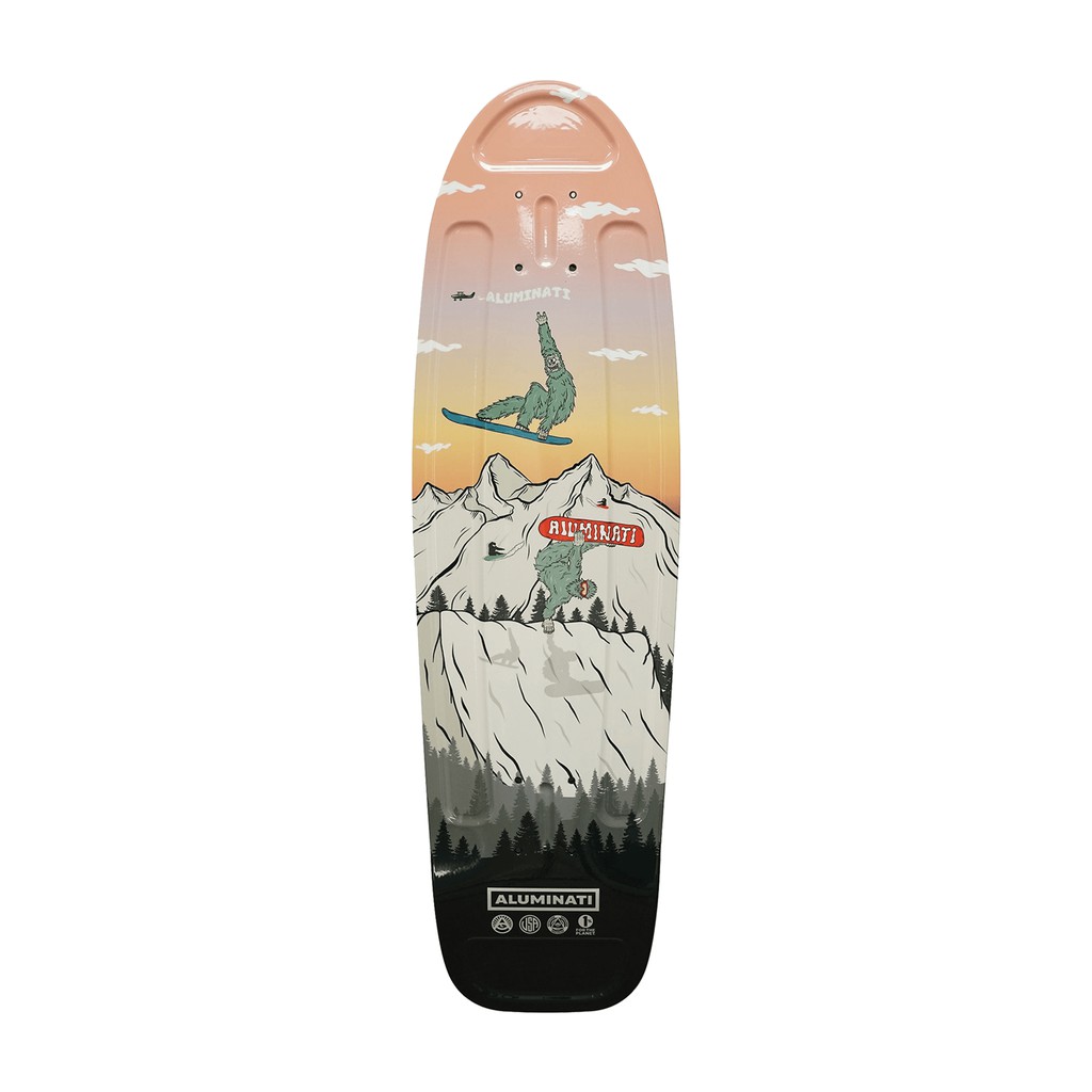 Ván Trượt Cruiser Thể Thao Cao Cấp Mỹ- ALUMINATI 28&quot; RIPPING YETI JERRY CRUISER COMPLETE - 8.12X28