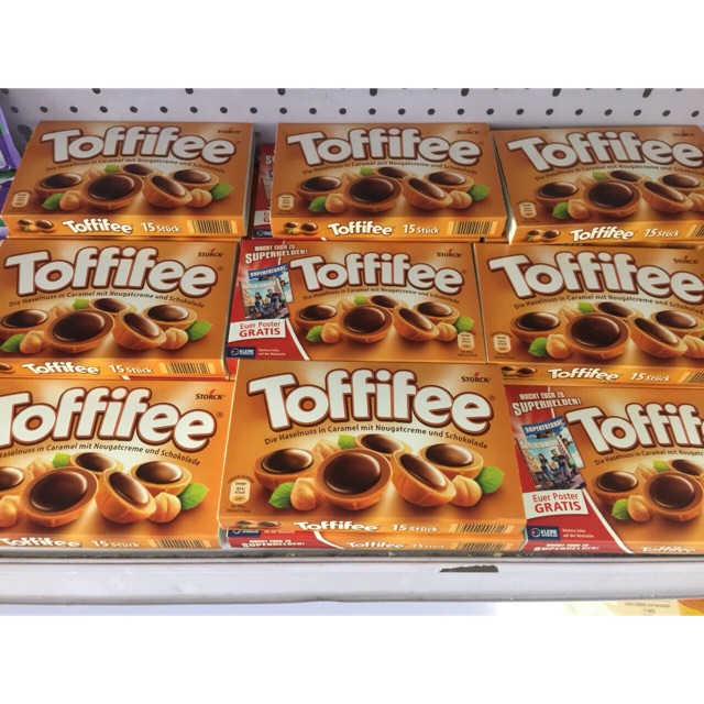 Socola TOIFEE HẠT DẺ CARAMEL BÉO NGẬY 🇩🇪 - Xách Đức có BILL