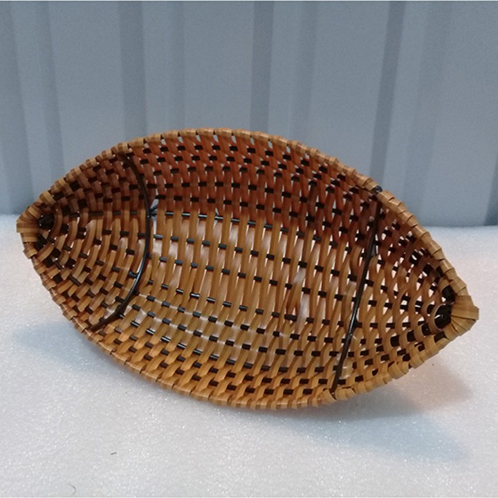 Khay Mây Hình Thuyền dùng để bánh kẹo, đựng hoa quả, trang trí, dụng cụ gia đình và nhà hàng khách sạn