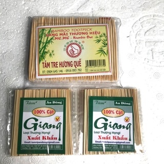Các loại tăm tre