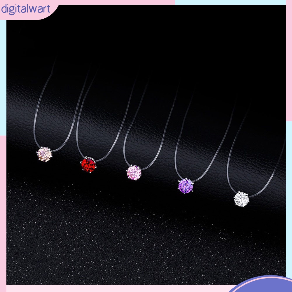 Vòng cổ Mặt Tròn Đính Đá Thời Trang Cho Nữ