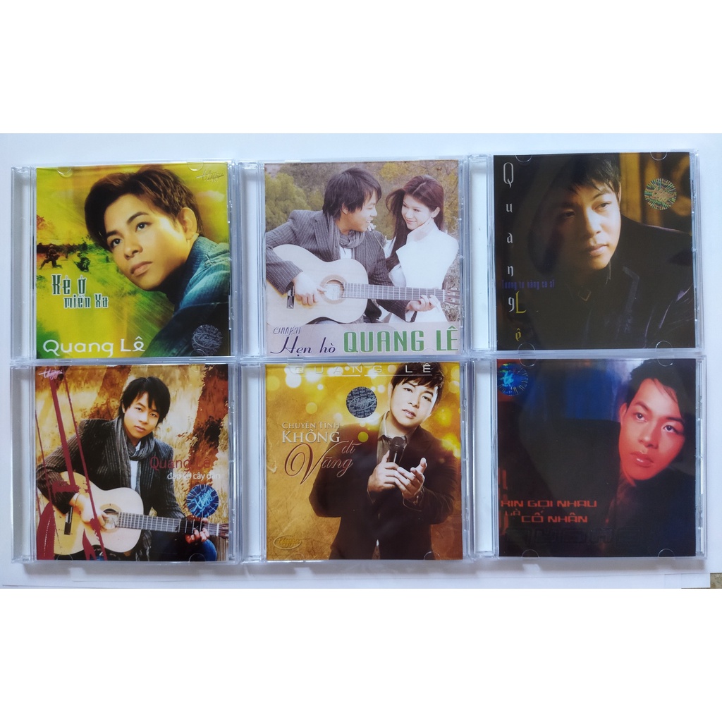 Bộ 6 CD Quang Lê phono