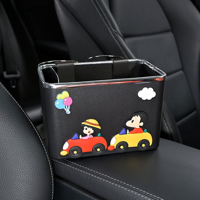 Hộp Đựng Khăn Giấy Gắn Tay Vịn Xe Hơi Thiết Kế Dễ Thương