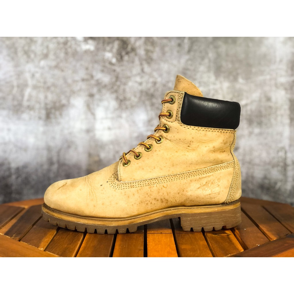 (Size 38) Giày thể thao chính hãng 2hand TIMBERLAND 6-INCH PREMIUM WATERPROOF BOOTS ‣ * !