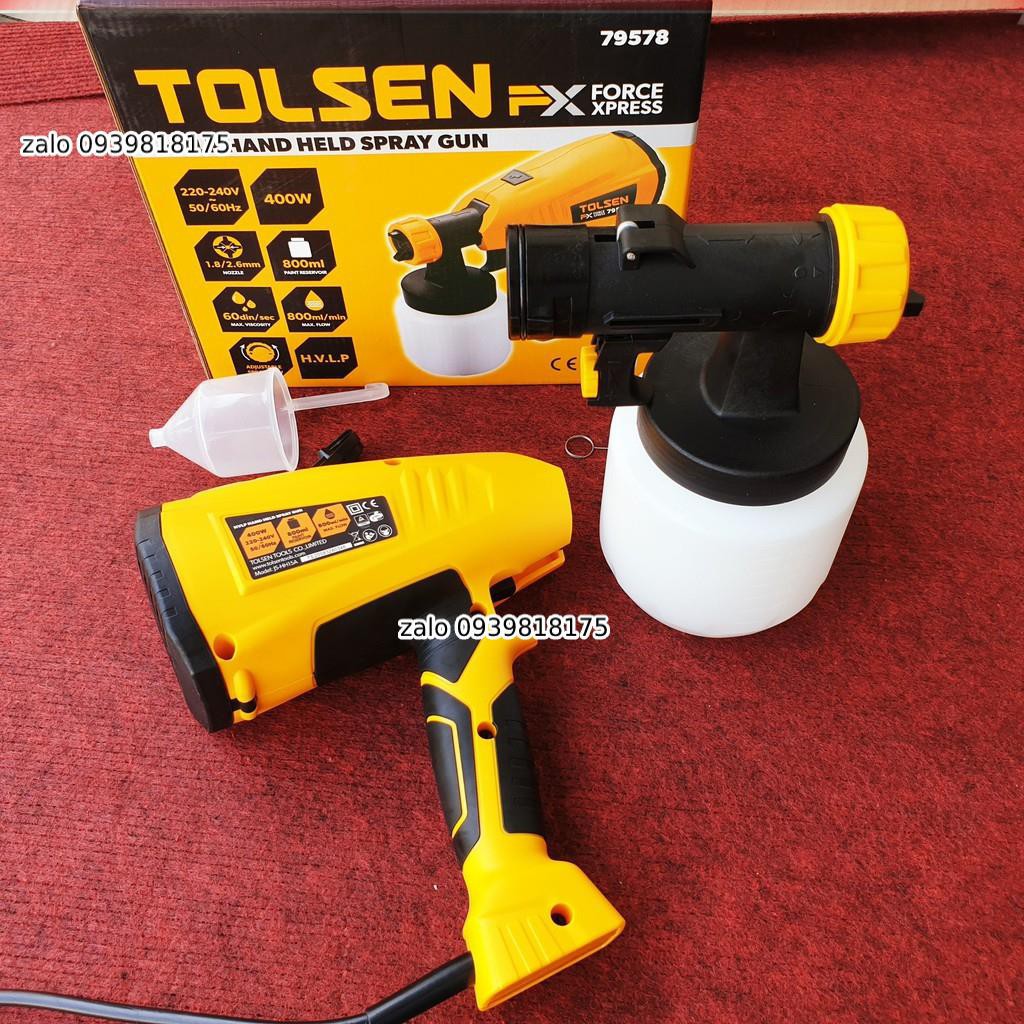 Máy Phun Sơn Điện Tử Tolsen 400W 79578