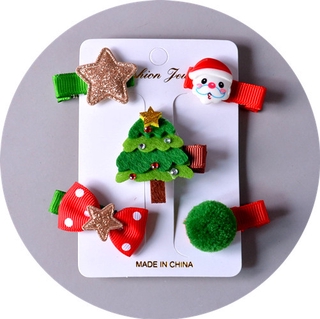 Set 5 Kẹp Tóc Xinh Xắn Dành Cho Bé Gái