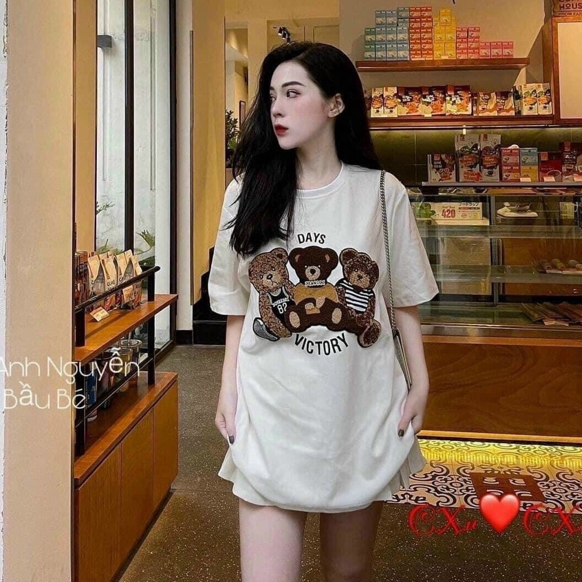 Áo Phông Chữ Thêu Mới về Siêu Hót (kèm ảnh thật) | BigBuy360 - bigbuy360.vn