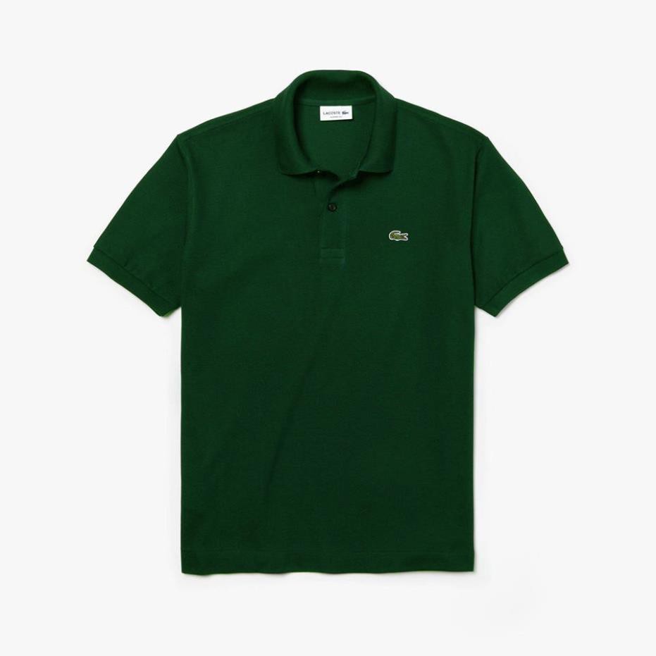 Hè [XẢ KHO] Áo Polo Lacoste Xanh Rêu Xuất Dư Có Cổ  - Chất Liệu 100% Cotton Pique Hàng VNXK 🏆