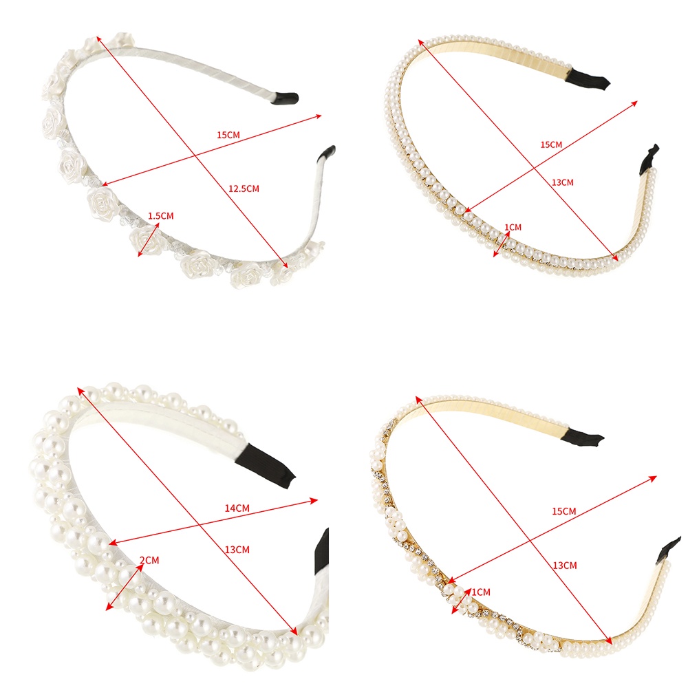 Cài tóc Haimeikang đính ngọc trai thời trang cho cô dâu