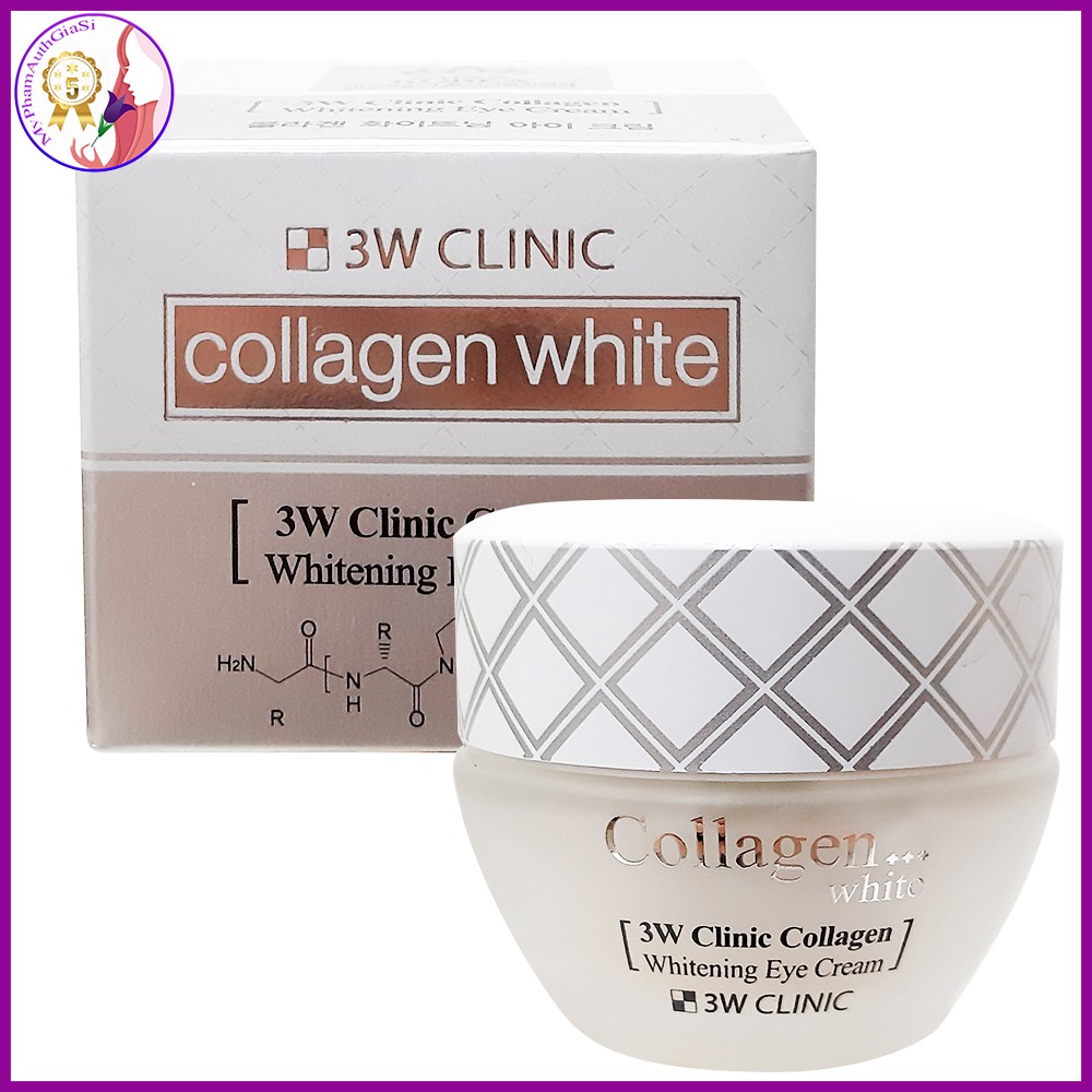 KEM DƯỠNG DA VÙNG MẮT 3W CLINIC COLLAGEN WHITENING EYE CREAM